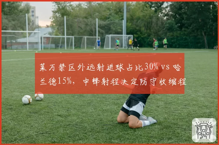 莱万禁区外远射进球占比30% vs 哈兰德15%，中锋射程决定防守收缩程度