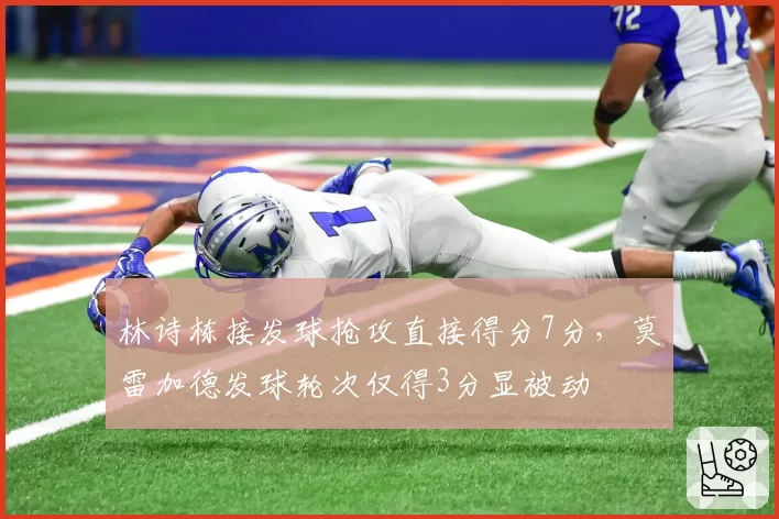 林诗栋接发球抢攻直接得分7分，莫雷加德发球轮次仅得3分显被动